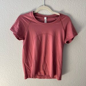 ☀️Lululemon Swiftly Race Length Tee Pink 8